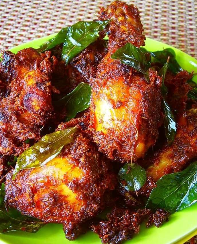 RESEPI AYAM GORENG REMPAH MAMAK PENANG