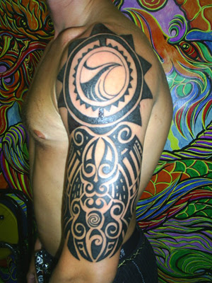 polynesian tattoos for men