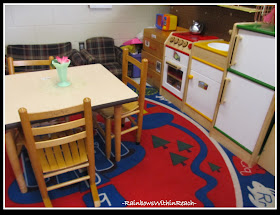 photo of: Preschool Pretend Center for Playing House at School