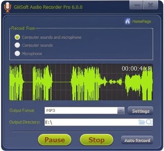 GiliSoft Audio Recorder Pro