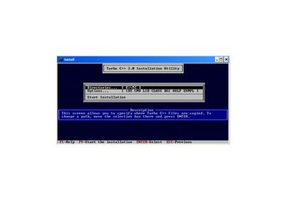 How to Install Turbo C++ Compiler step 4