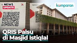 Masjid Istiqlal Juga Ditempeli QRIS Palsu: 50 Stiker, Imam Besar Lapor Bank