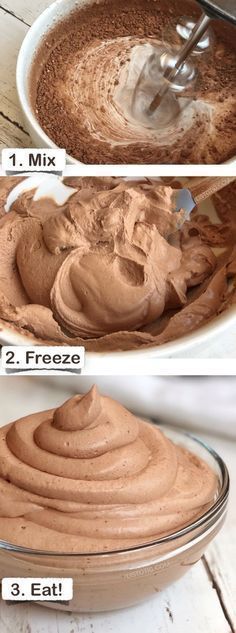 Easy Keto Chocolate Frosty (just like Wendy's) | This quick and easy low carb dessert recipe is my favorite keto treat so far! It's like a super thick shake, but better! Ketogenic diet and atkins approved. Listotic.com