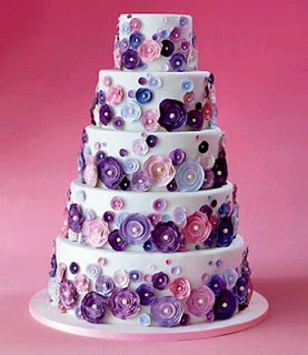Purple Wedding Cakes