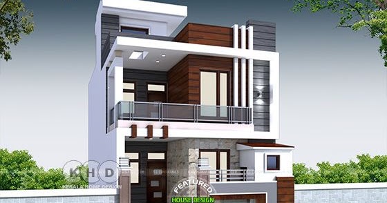 23 X 55 House Plan With 3 Bedrooms Kerala Home Design And Floor Plans 8000 Houses