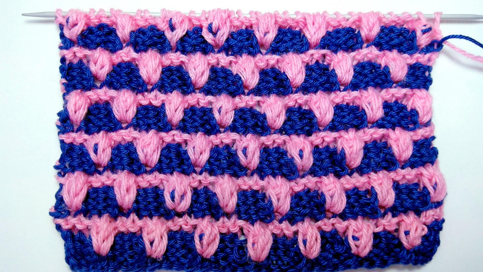 Shells - Knitting Stitch