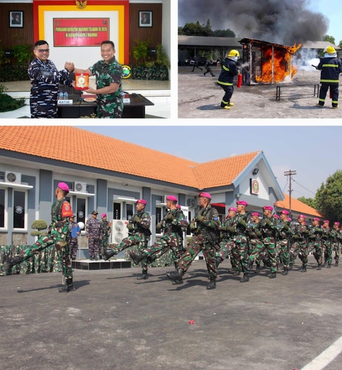 Danmenkav 2 Mar Dampingi Tim Penilaian Batalyon Teladan Korps Marinir