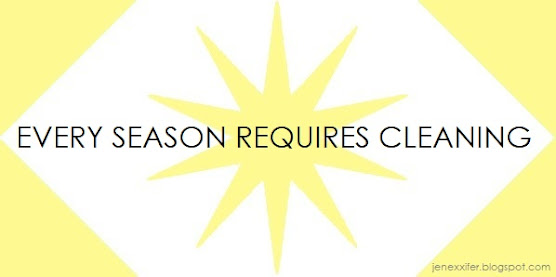 Every Season Requires Cleaning (Housewife Sayings by JenExx)