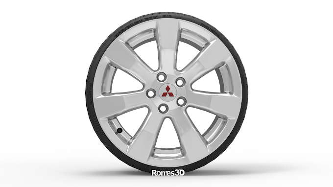 Roda Mitsubishi Outlander (3DModel)