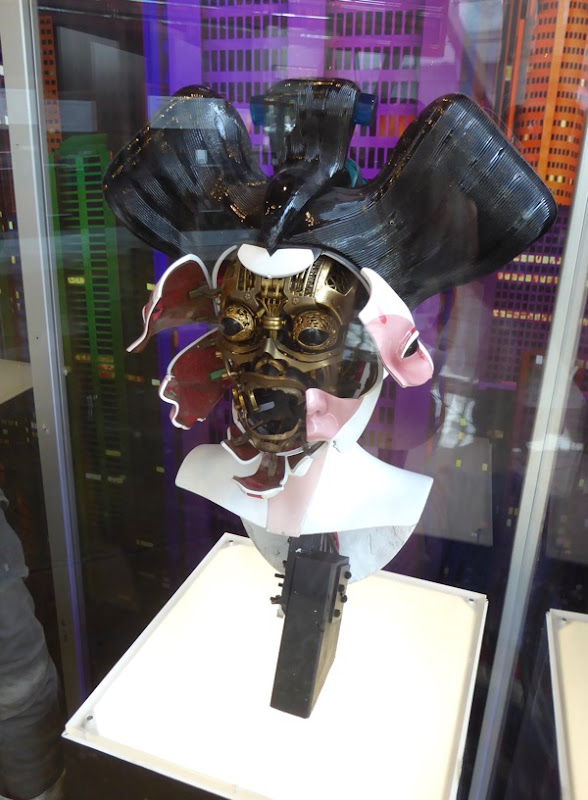 Animatronic Geisha head Ghost in the Shell