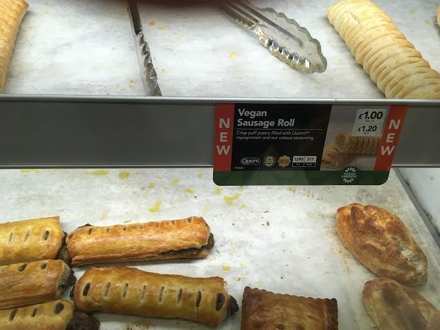 Greggs Vegan sausage rolls - Veganuary