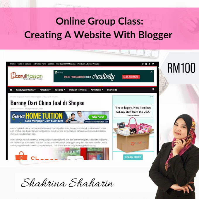 Bina Website Blogger Yang Google Suka