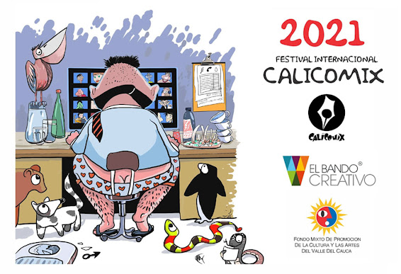 Egypt Cartoon .. The 28th Calcomix international festival in Colombia