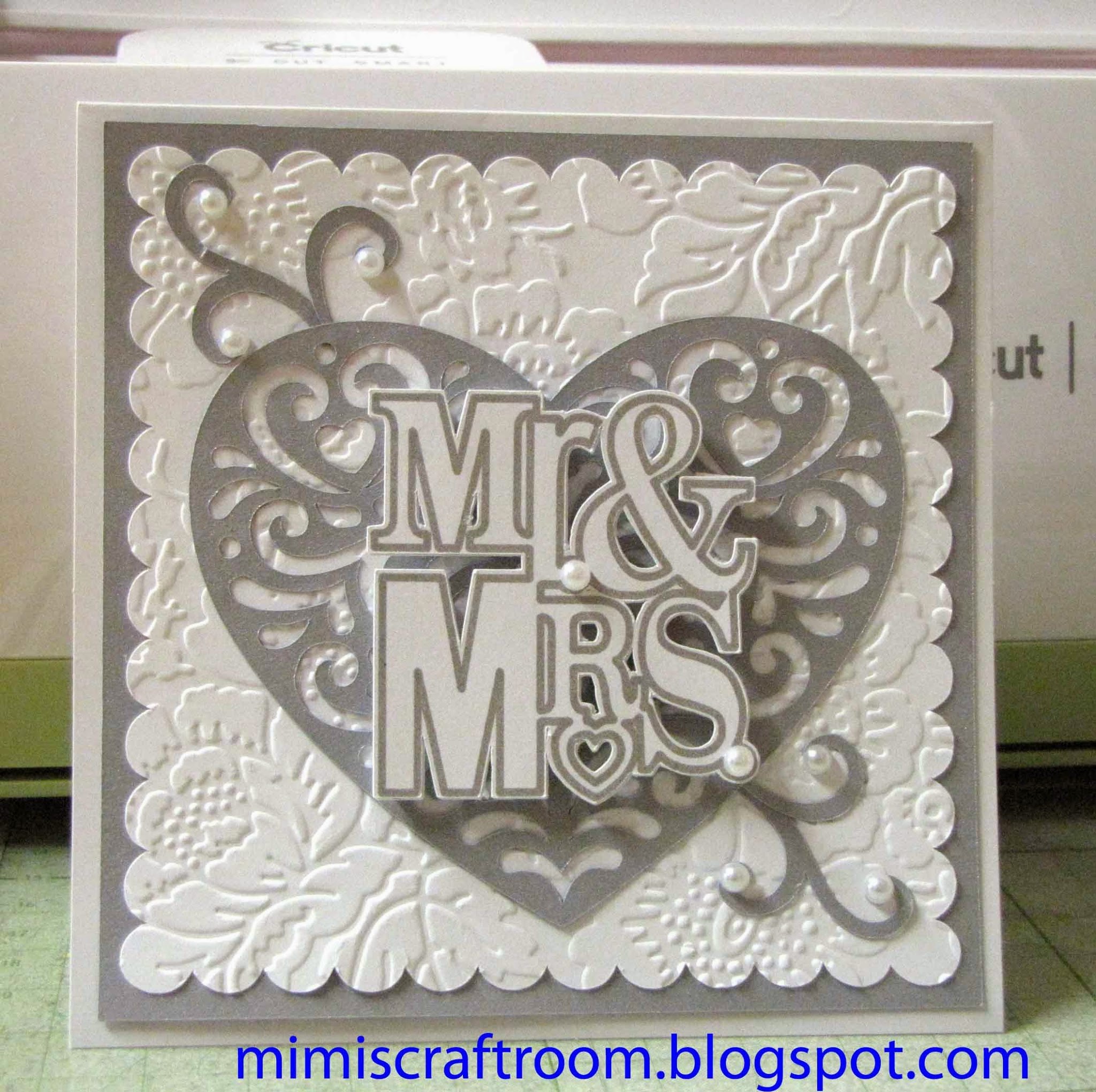 Download Mimi's Craft Room : Quick Elegant Wedding Card using ...