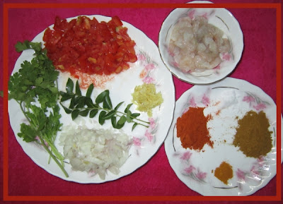 Prawn Gravy Ingredients