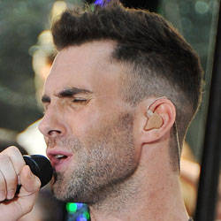 Adam Levine Short Spiky Hairstyle  Men Hairstyles , Short 