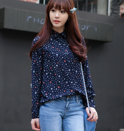 Star Stencils Button-down Shirt