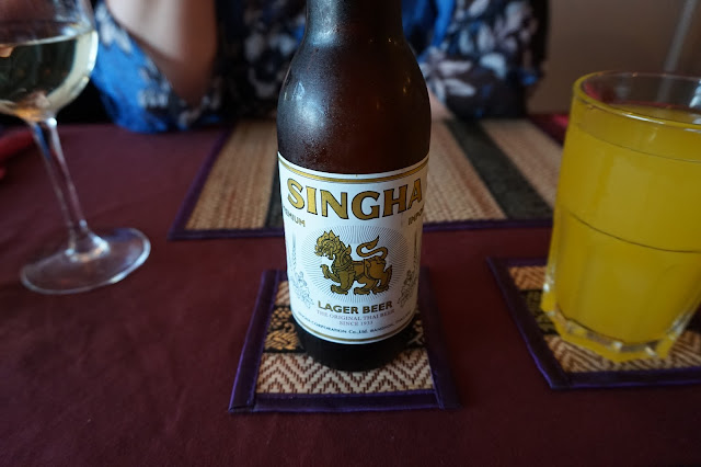 Singha Beer at the Thai Hut Felixstowe | Victoria Alice Blogs 