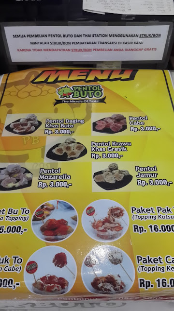 Menu Pentol Buto