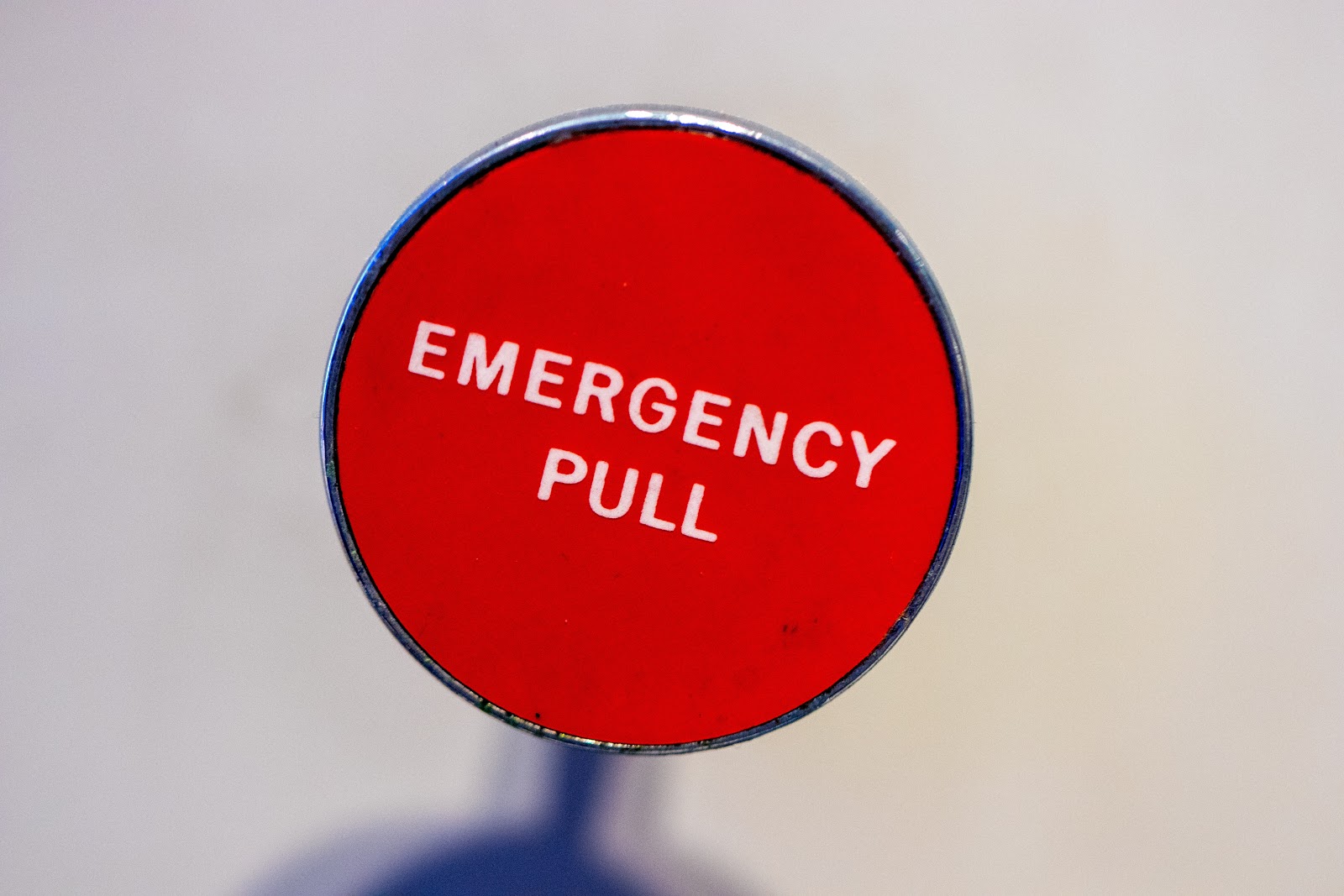 Pull in case of emergency