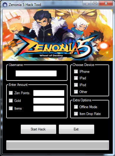 Zenonia 5 Hack