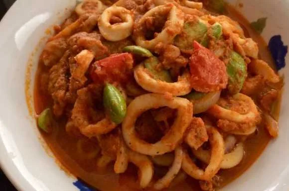 Resep memasak cumi pete pedas nikmat dan sederhana - Resep Masakan