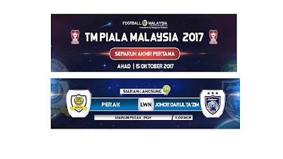 Live Streaming JDT Vs Perak 15 Oktober 2017