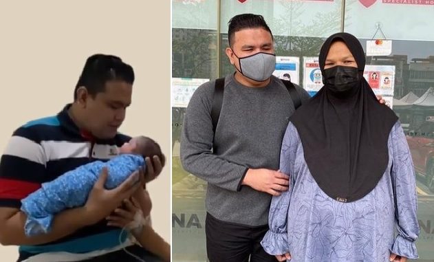 10 Tahun Menunggu Anak Pertama Dan Hanya Mampu Pegang Seketika. Ini Kata Kata Azmi Caliph Busker Selepas Bayi Dia Meningal Dunia
