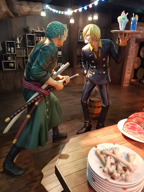 tokyo one piece tower zoro and sanji