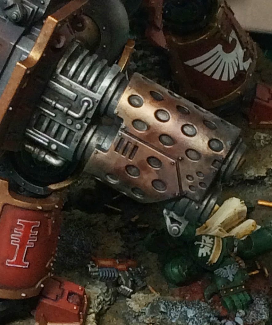 Freeblade Imperial Knight Errant Thermal Cannon Detail