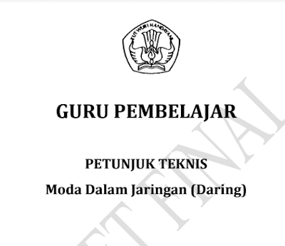 Download Juknis Moda Daring dan Tatap Muka Guru Pembelajar Terbaru 2016/2017