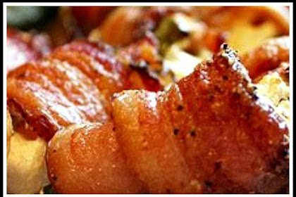 SANDRA'S STUFFED BACON-WRAPPED JALAPENO POPPERS