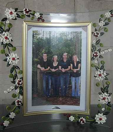 Quilling-glass-frame