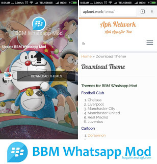 BBM MOD Whatsapp DORAEMON v2.11.0.18