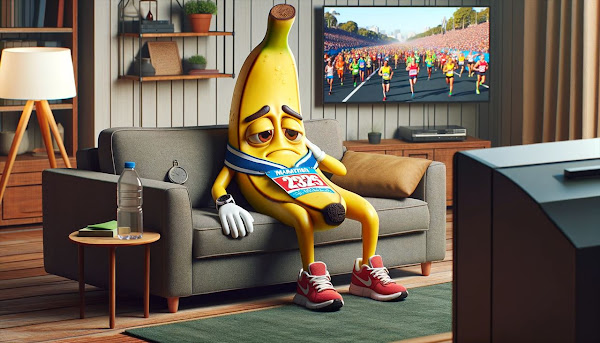 フルマラソンは難しいとがっくりするバナナぴろし