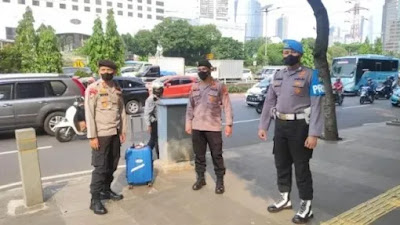 Sempat Bikin Geger, Koper Misterius di Depan Polda Metro Jaya Ternyata Milik Anggota Brimob