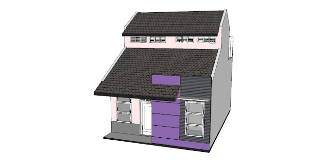 Desain Rumah Minimalis 6 x 9 m  Desain Denah Rumah 