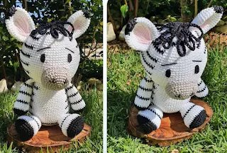 PATRON GRATIS CEBRA AMIGURUMI 68546