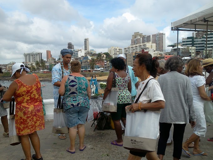 Blog do Rio Vermelho presente na Festa de Iemanjá