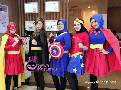 Sewa Kostum Batgirl di Alam Sutera Jakarta 