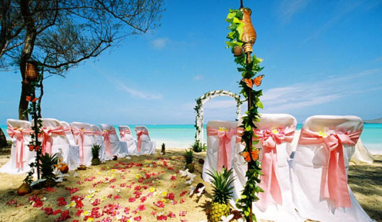 Beach Wedding Decorations For a Romantic Wedding