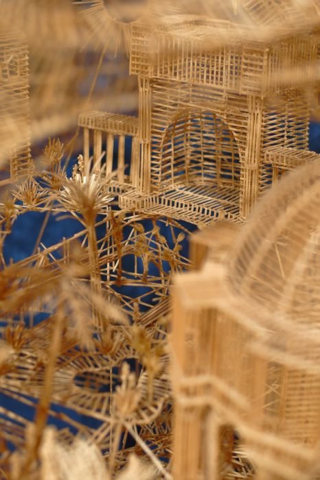 Amazing Creative Toothpicks Sculpture Seen On www.coolpicturegallery.us