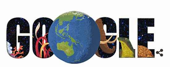 Google Doodle - Dia da Terra - Questionário do Dia da Terra