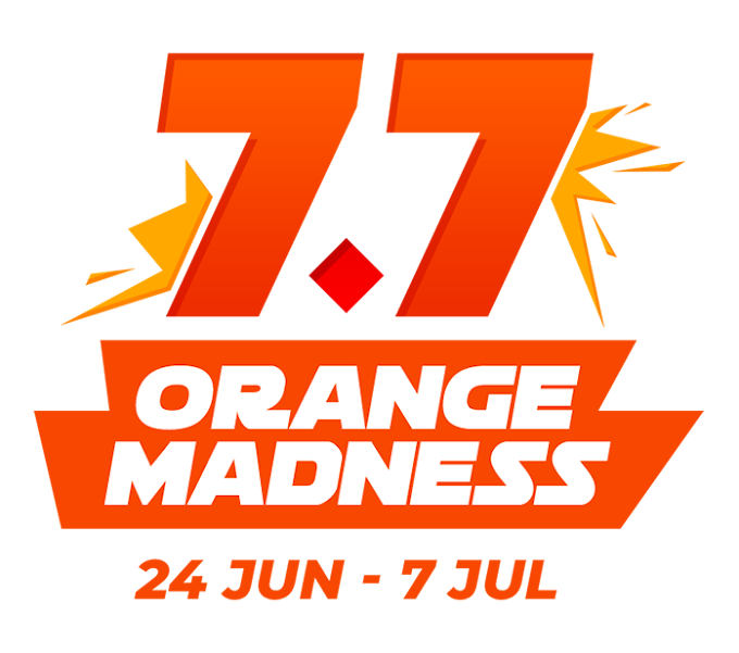 Kempen Shopee Orange Madness Day sempena 7/7 