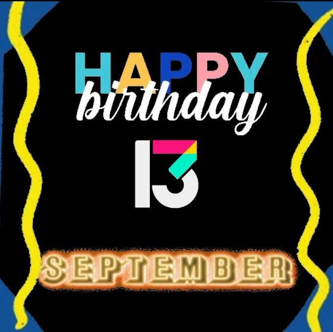 Happy belated Birthday of  13th September  video download