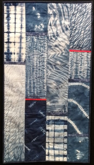 Creates Sew Slow: Dotty Stripe Flint Trousers Venture Out - Christchurch Quilters' Exhibition Vivid