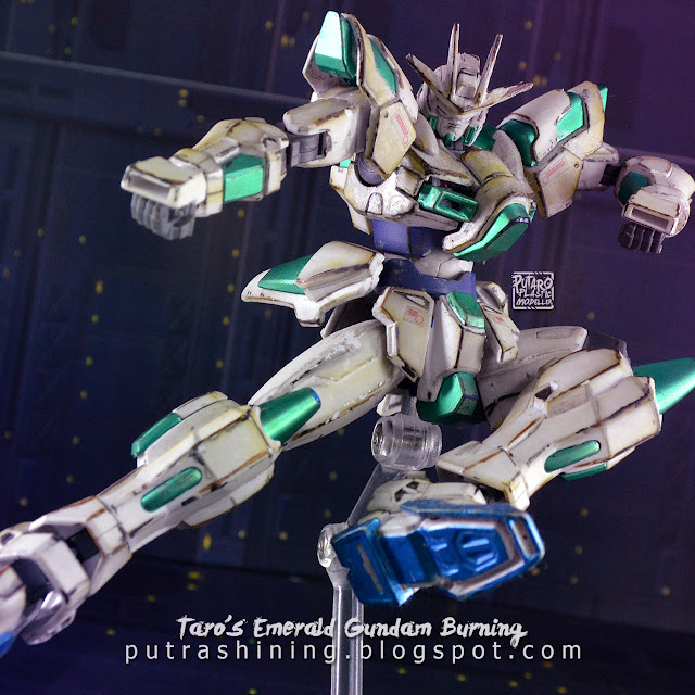 HGBF Try Burning Gundam Custom Paint by Putra Shining