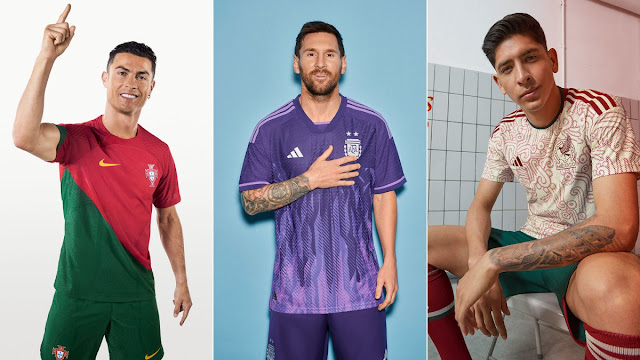 World Cup Kits: What the teams, will be wearing in Qatar.