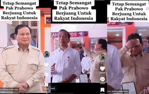 Viral Vidio Prabowo Setia di Sisi Jokowi, Warganet Benar Kata Pak Gusdur