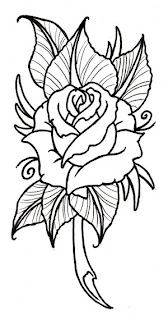 rose tattoos drawing